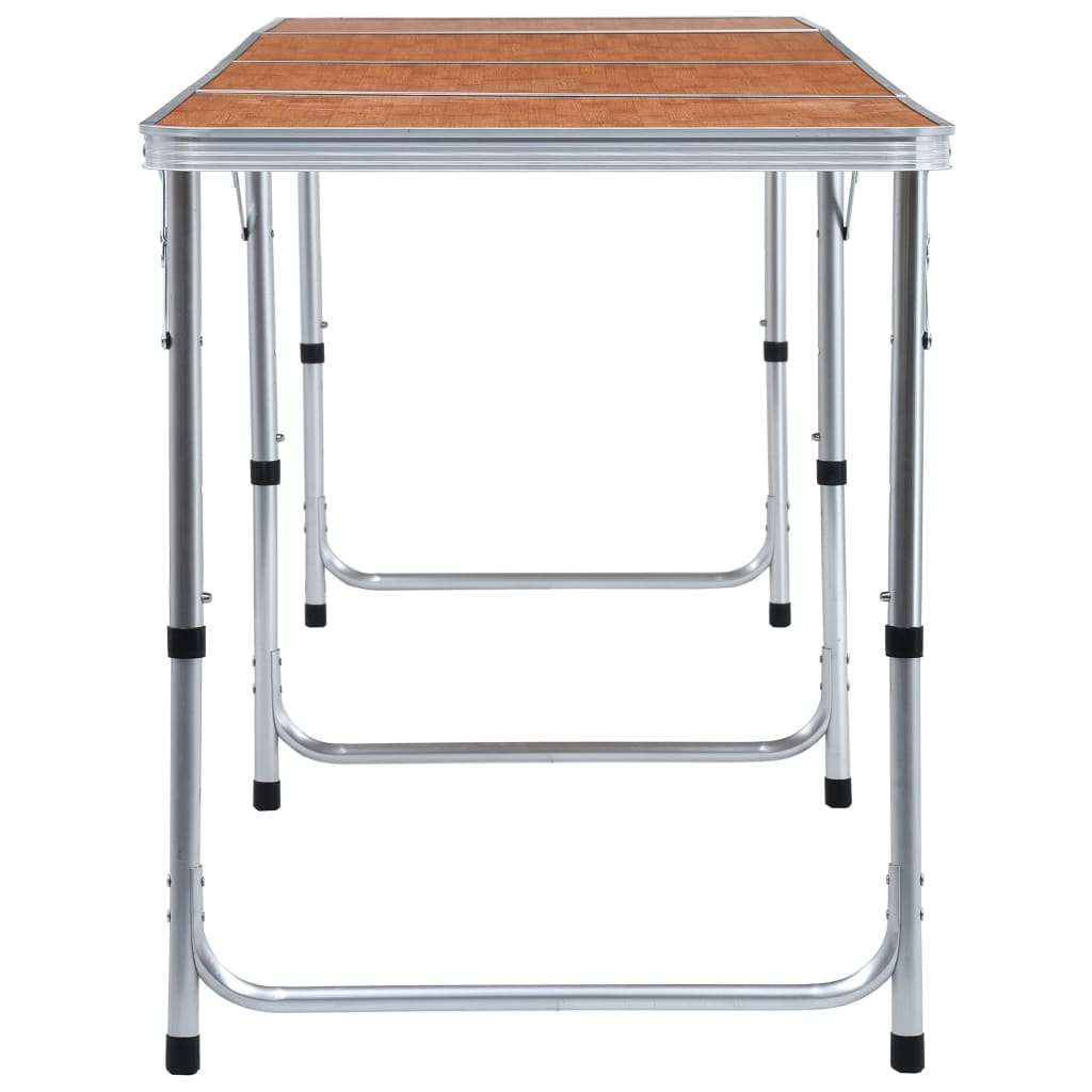 Campingtafel inklapbaar 240x60 cm aluminium is nu te koop bij PeponiXL, paradijselijk wonen!