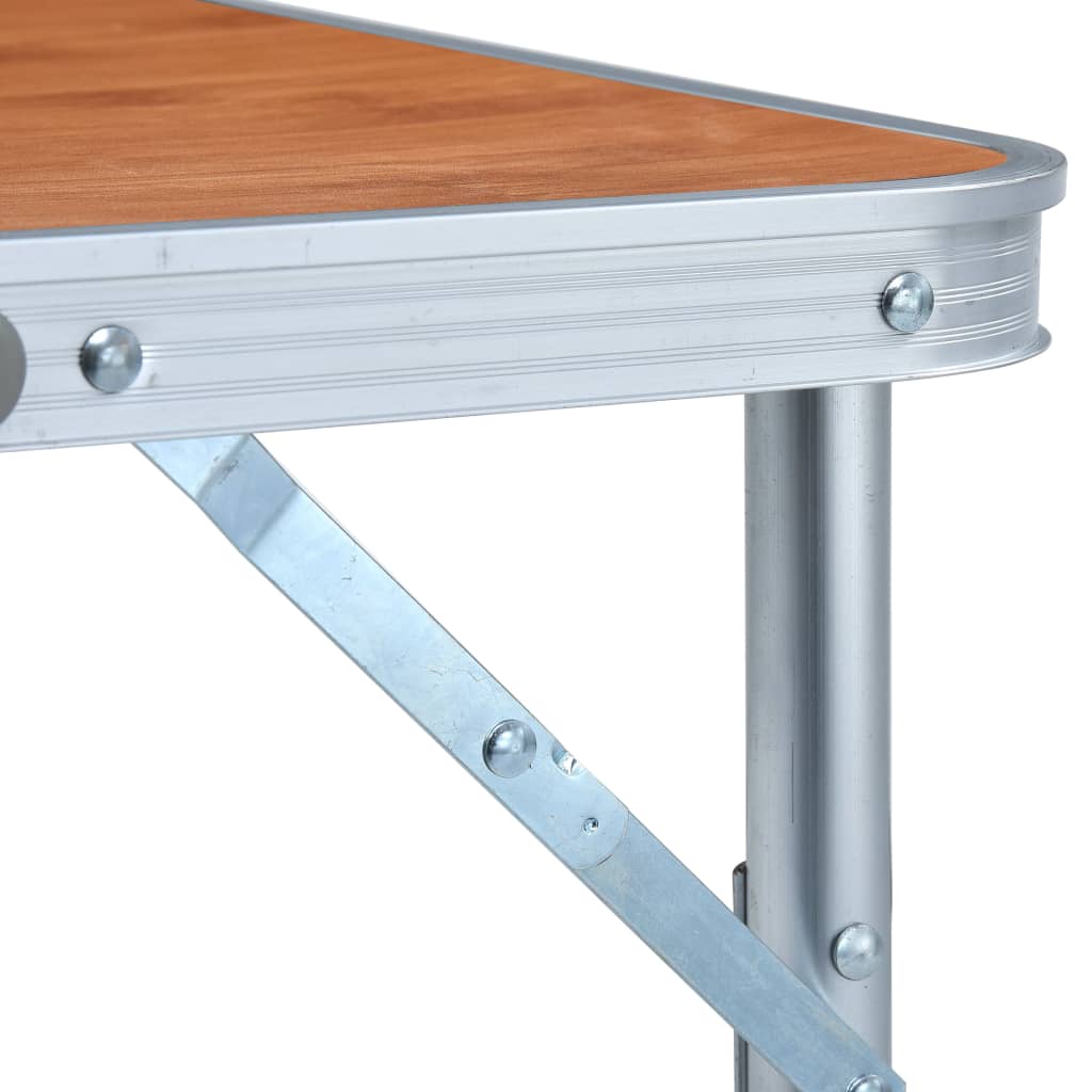 Campingtafel inklapbaar 60x45 cm aluminium is nu te koop bij PeponiXL, paradijselijk wonen!