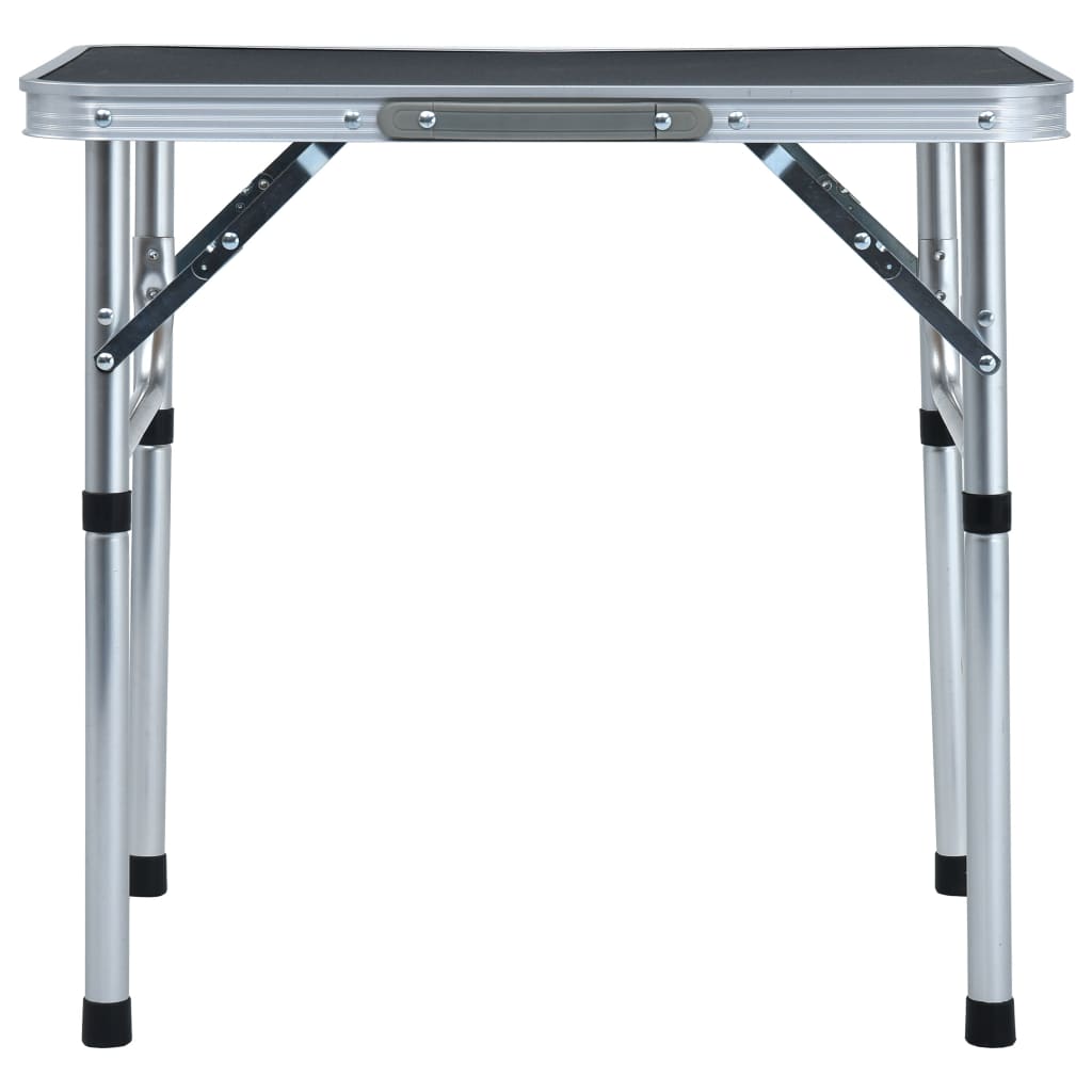 Campingtafel inklapbaar 60x45 cm aluminium grijs is nu te koop bij PeponiXL, paradijselijk wonen!