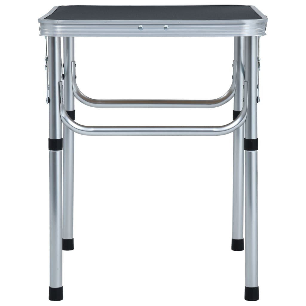 Campingtafel inklapbaar 60x45 cm aluminium grijs is nu te koop bij PeponiXL, paradijselijk wonen!