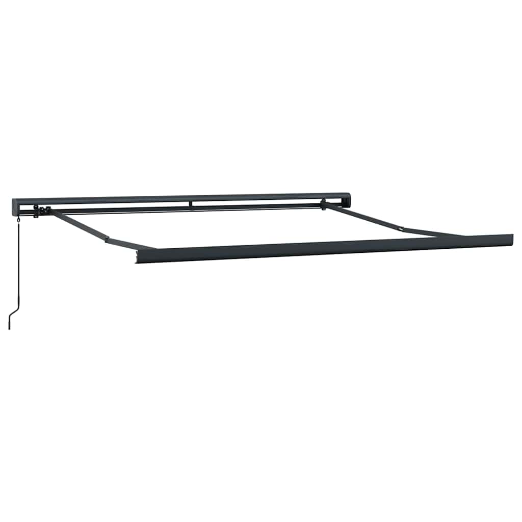 Zijde Frame Antraciet 300 x 250 cm Aluminium