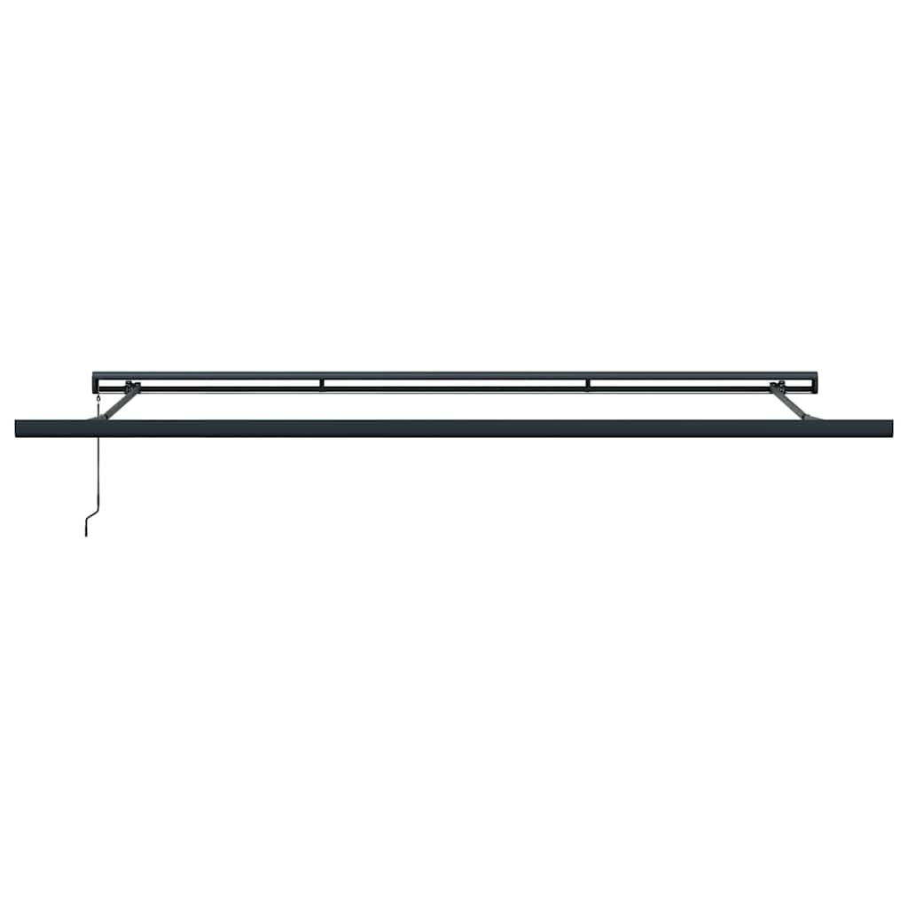 Zijde Frame Antraciet 500 × 300 cm Aluminium