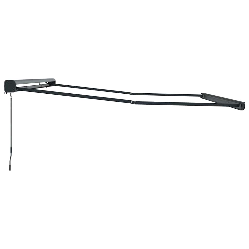 Zijde Frame Antraciet 500 × 300 cm Aluminium