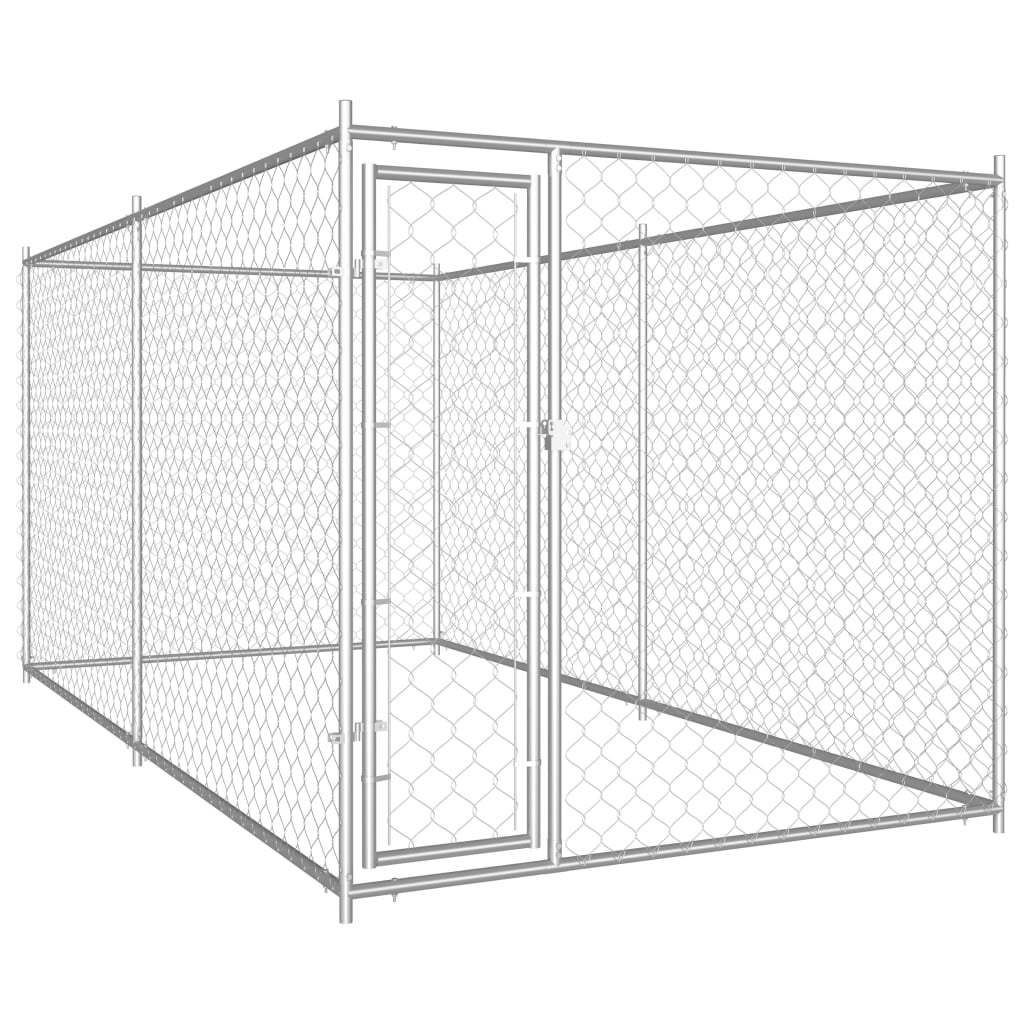 Hondenkennel voor buiten 382x192x185 cm is nu te koop bij PeponiXL, paradijselijk wonen!