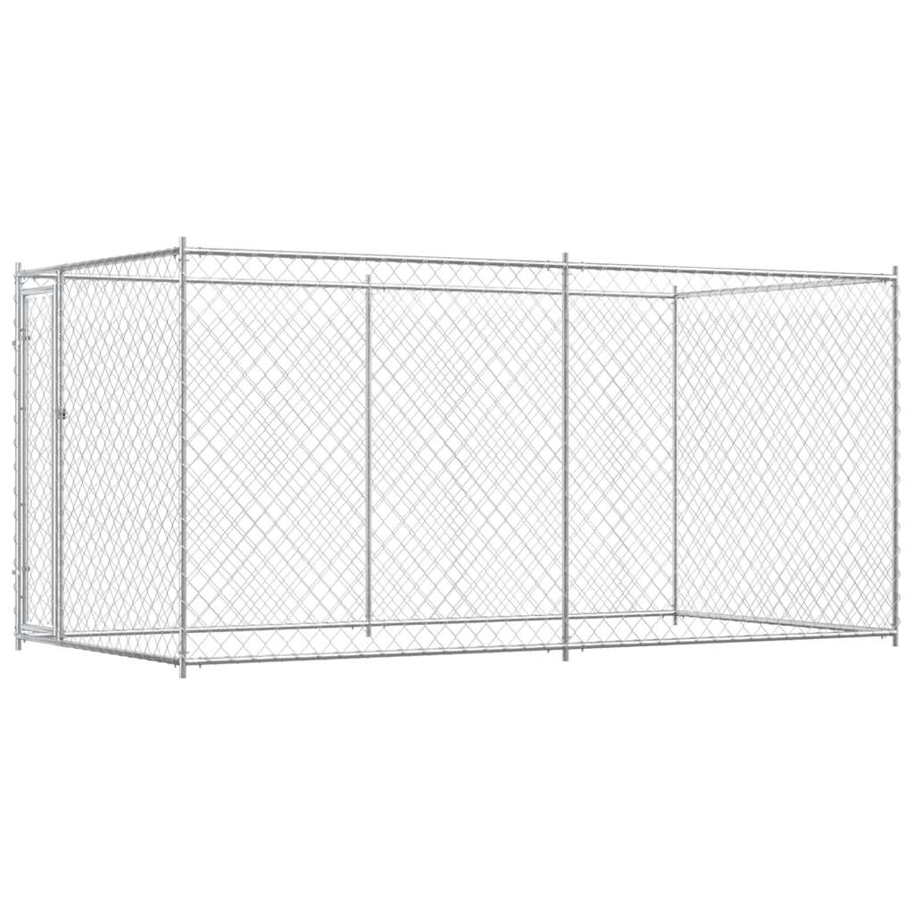 Hondenkennel voor buiten 382x192x185 cm is nu te koop bij PeponiXL, paradijselijk wonen!