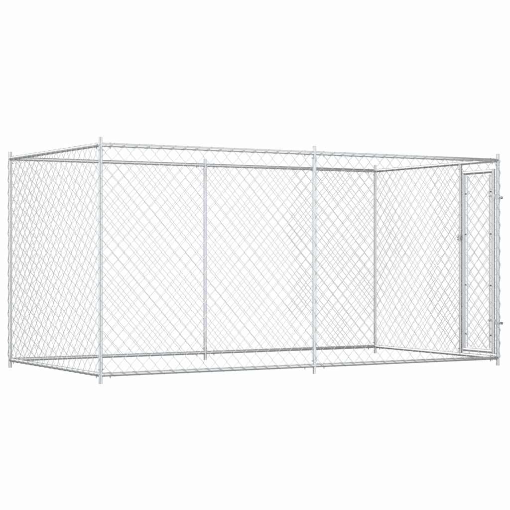 Hondenkennel voor buiten 382x192x185 cm is nu te koop bij PeponiXL, paradijselijk wonen!