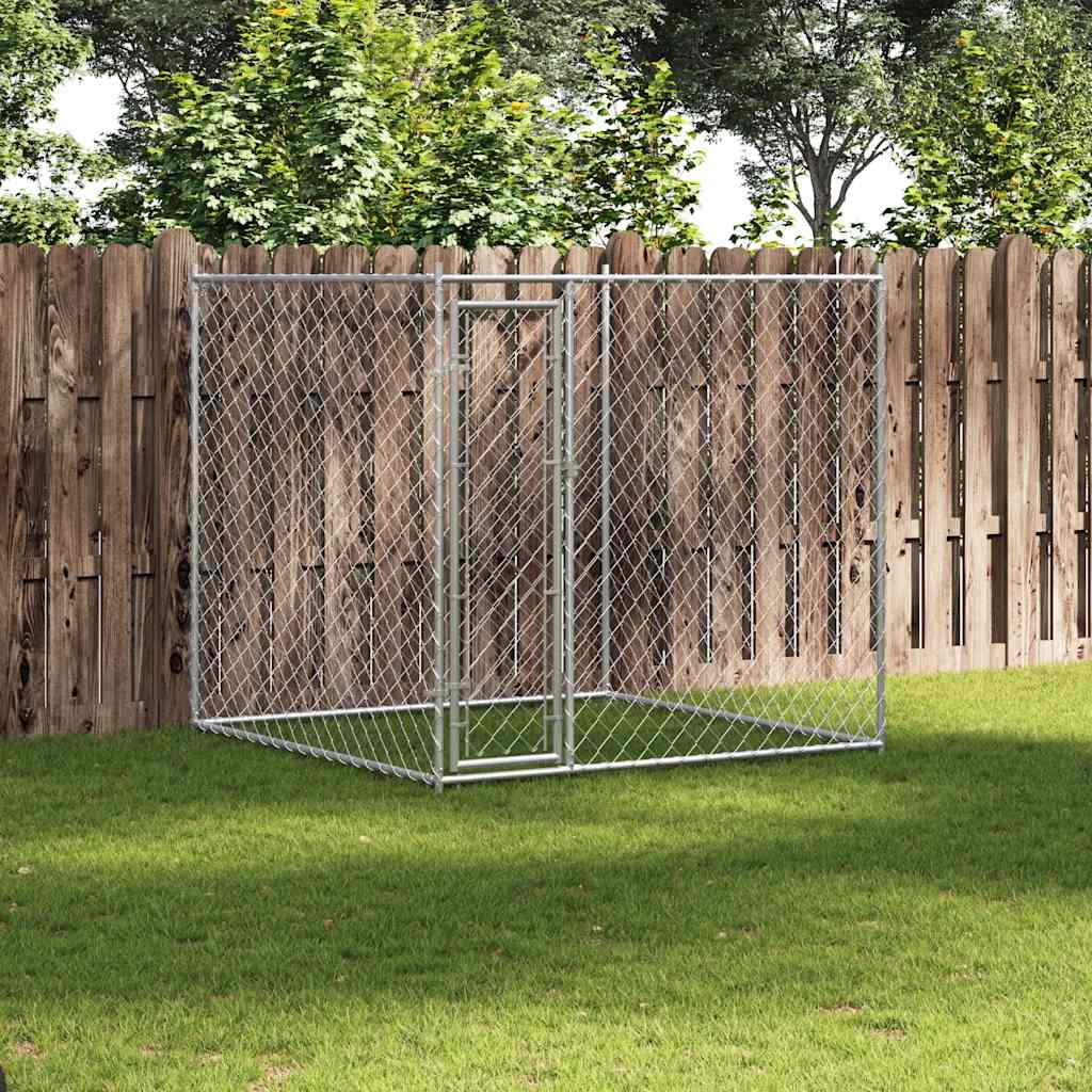 Hondenkennel voor buiten 193x193x185 cm is nu te koop bij PeponiXL, paradijselijk wonen!