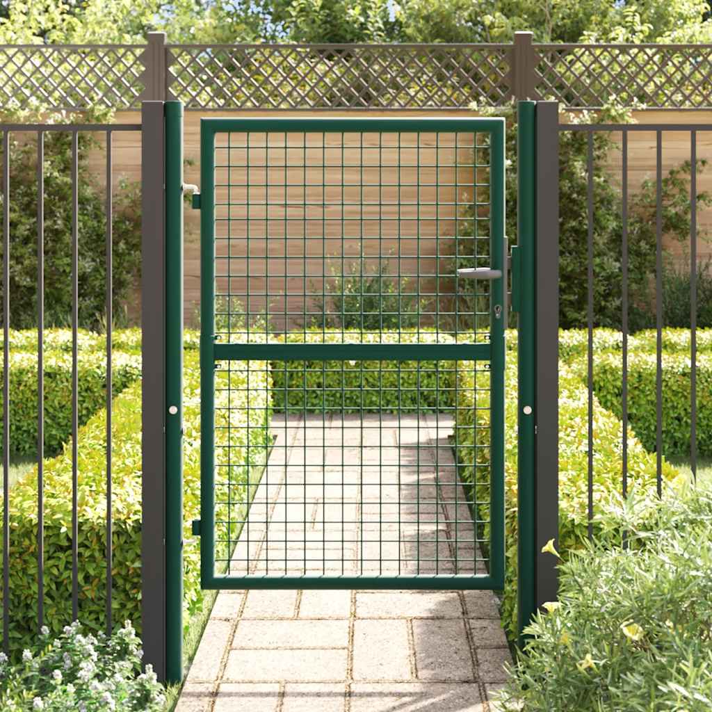 Hekpoort staal 100x125 cm groen is nu te koop bij PeponiXL, paradijselijk wonen!