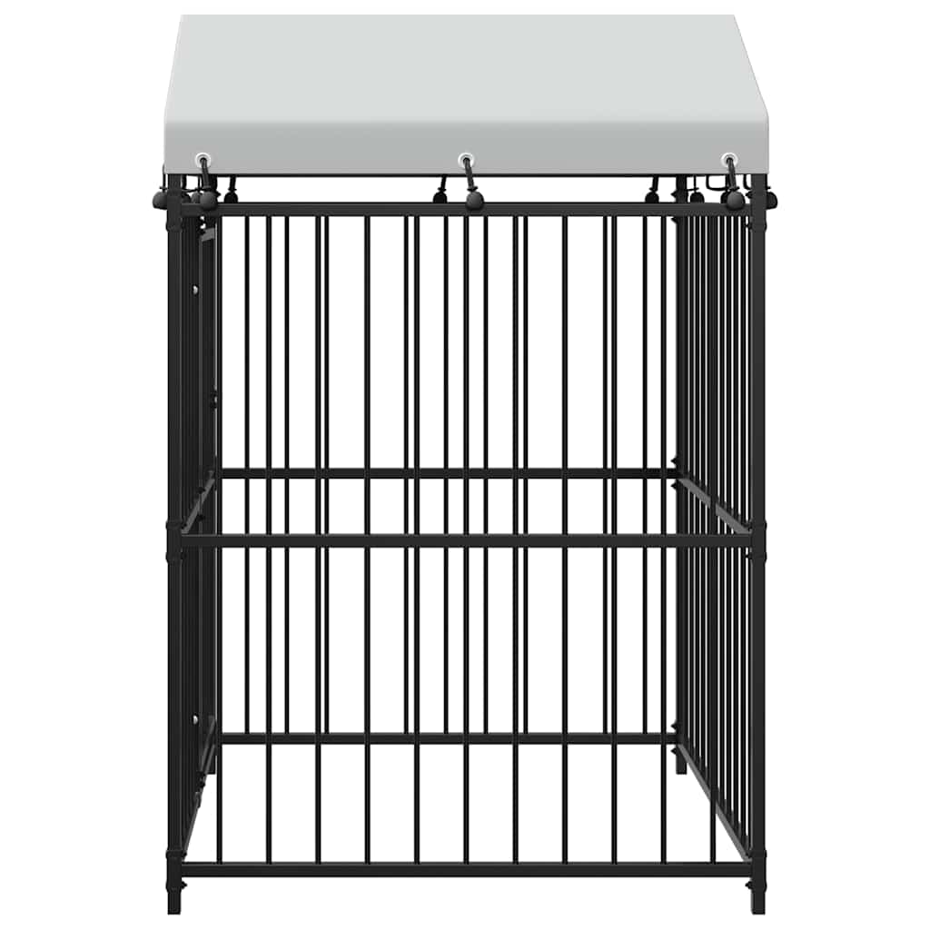 Hondenkennel voor buiten met dak 120x120x150 cm is nu te koop bij PeponiXL, paradijselijk wonen!