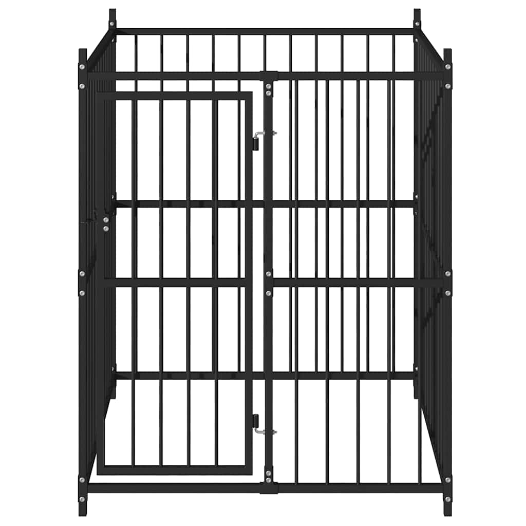 Hondenkennel voor buiten 120x120x150 cm is nu te koop bij PeponiXL, paradijselijk wonen!