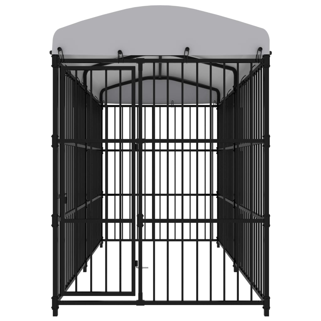 Hondenkennel voor buiten met dak 300x150x210 cm is nu te koop bij PeponiXL, paradijselijk wonen!