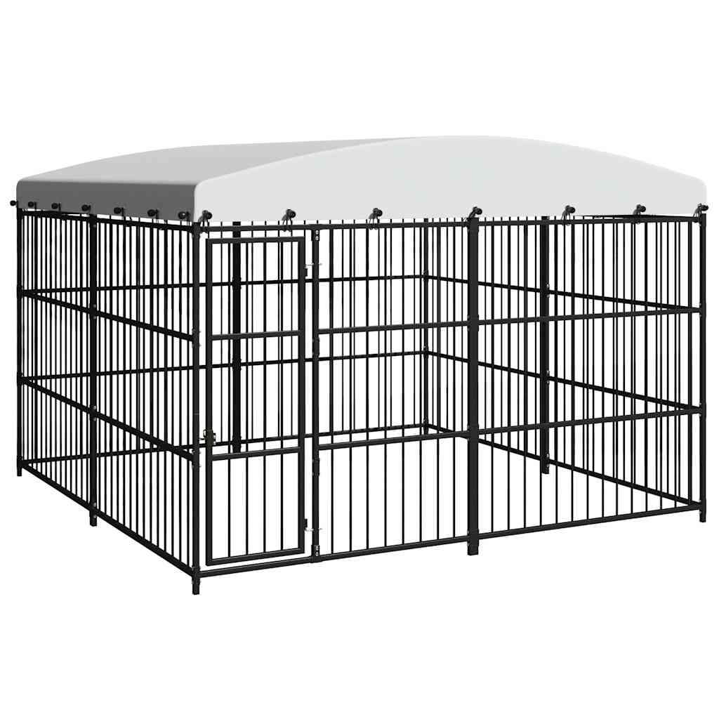 Hondenkennel voor buiten met dak 300x300x210 cm is nu te koop bij PeponiXL, paradijselijk wonen!
