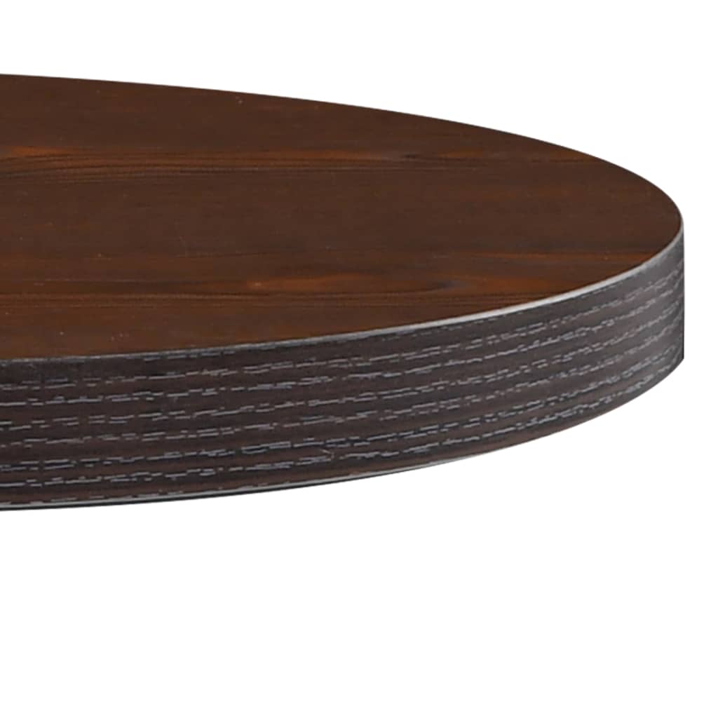 Bistrotafel 60 cm MDF donkerbruin is nu te koop bij PeponiXL, paradijselijk wonen!