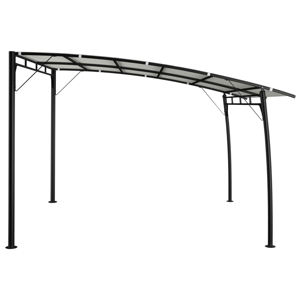 Zonneluifel 3x3x2,55 m crèmekleurig is nu te koop bij PeponiXL, paradijselijk wonen!