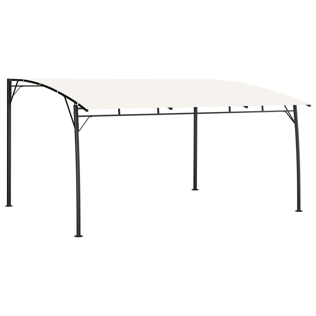 Zonneluifel 4x3x2,55 m crèmekleurig is nu te koop bij PeponiXL, paradijselijk wonen!