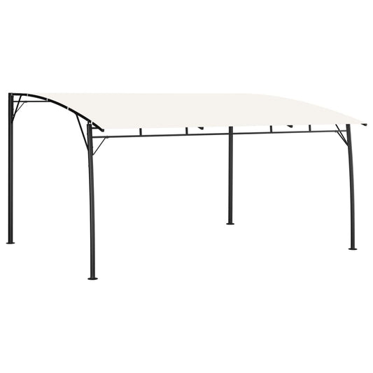 Zonneluifel 4x3x2,55 m crèmekleurig is nu te koop bij PeponiXL, paradijselijk wonen!