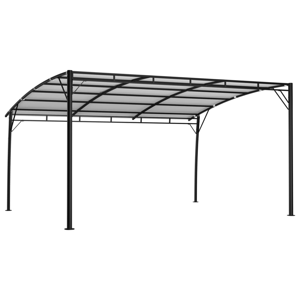 Zonneluifel 4x3x2,55 m crèmekleurig is nu te koop bij PeponiXL, paradijselijk wonen!