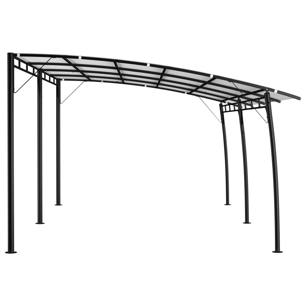 Zonneluifel 6x3x2,55 m crèmekleurig is nu te koop bij PeponiXL, paradijselijk wonen!