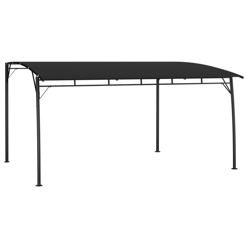 Zonneluifel 4x3x2,55 m antracietkleurig is nu te koop bij PeponiXL, paradijselijk wonen!