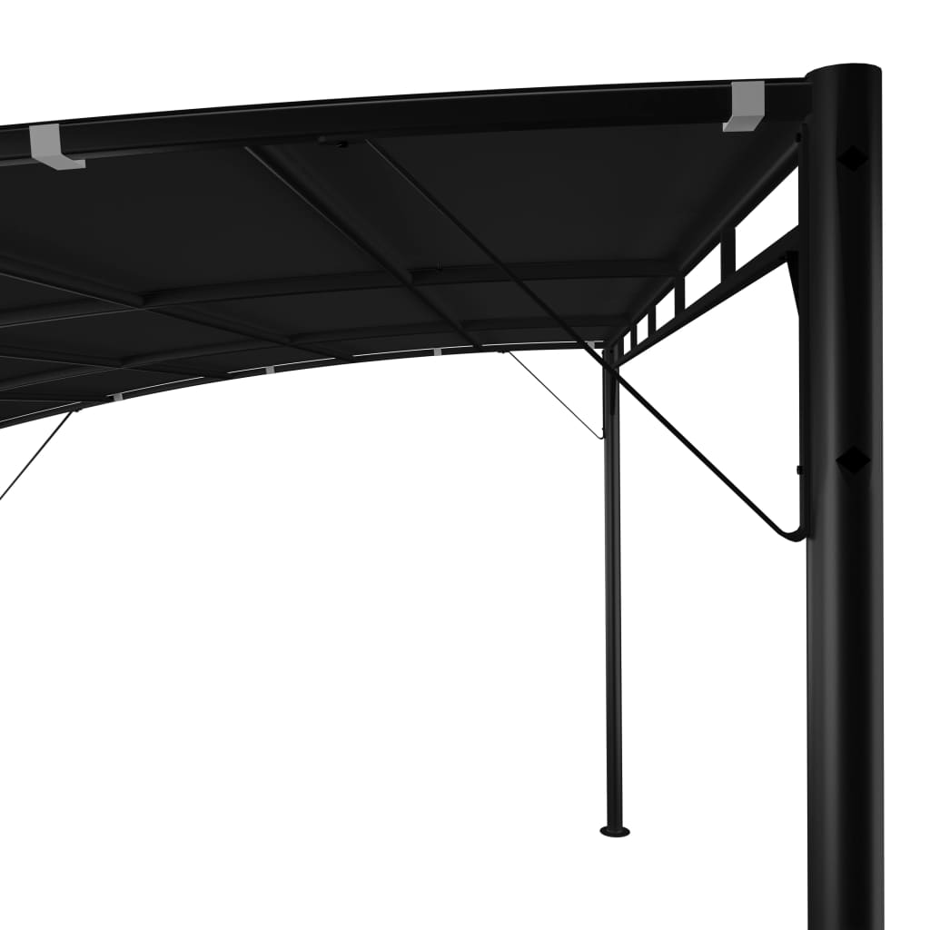 Zonneluifel 4x3x2,55 m antracietkleurig is nu te koop bij PeponiXL, paradijselijk wonen!