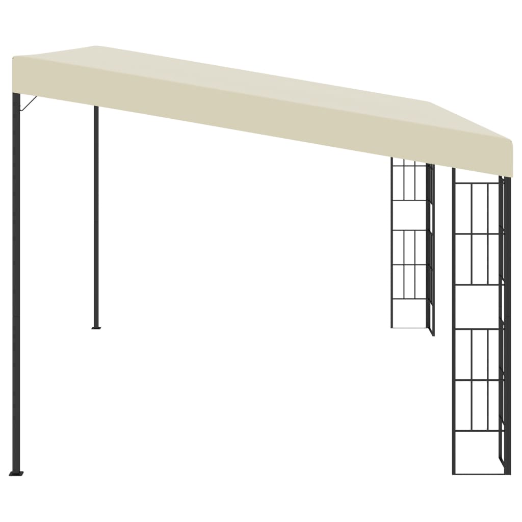Wandprieel 3x4 m stof crèmekleurig is nu te koop bij PeponiXL, paradijselijk wonen!