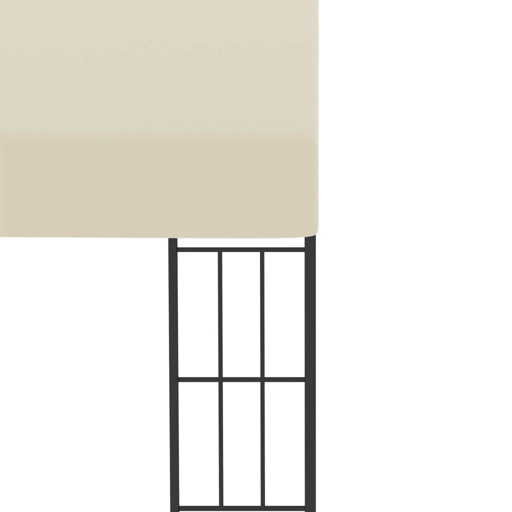 Wandprieel 3x4 m stof crèmekleurig is nu te koop bij PeponiXL, paradijselijk wonen!