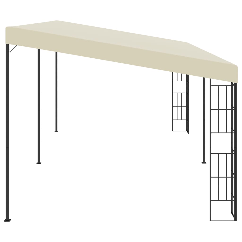 Wandprieel 3x6 m stof crèmekleurig is nu te koop bij PeponiXL, paradijselijk wonen!
