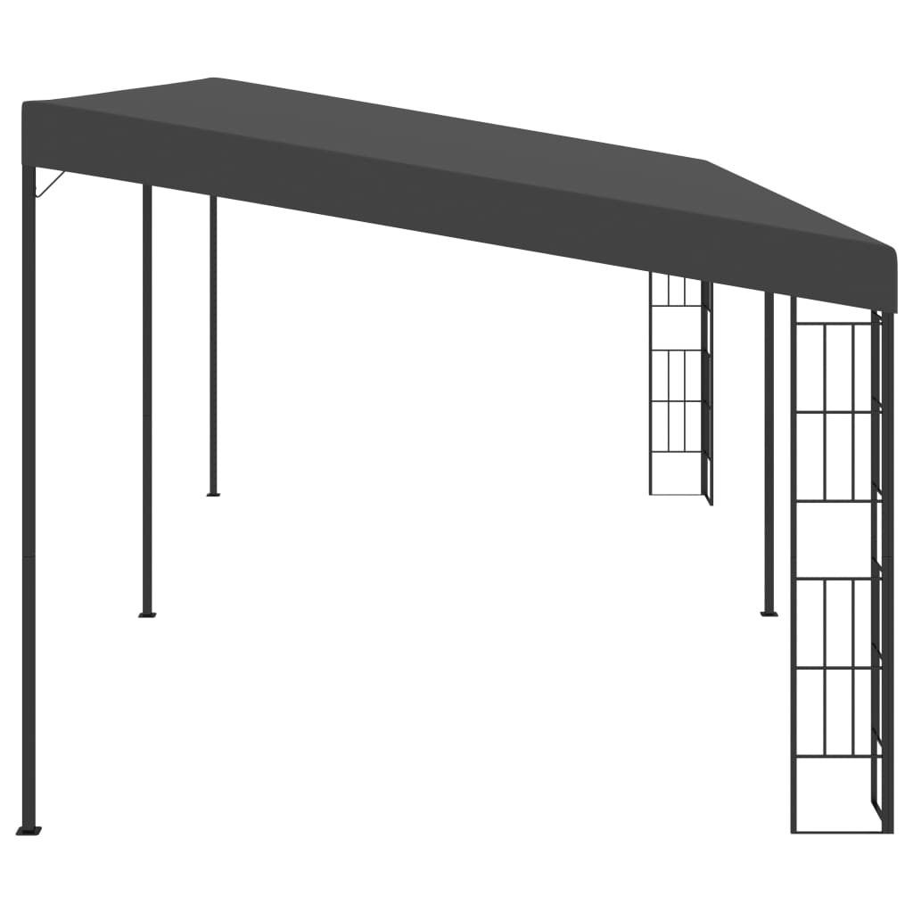 Wandprieel 3x6 m stof antracietkleurig is nu te koop bij PeponiXL, paradijselijk wonen!