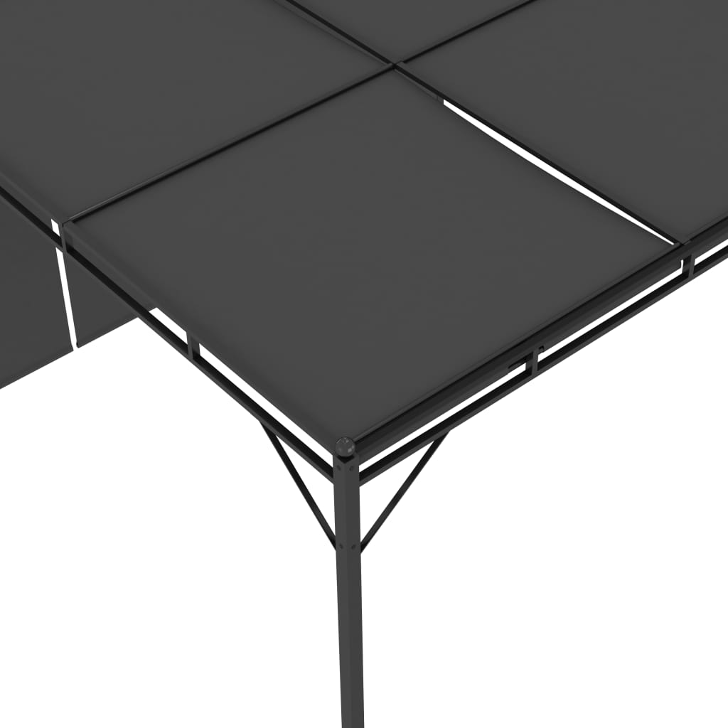Tuinprieel met zijgordijn 4x3x2,25 m antraciet is nu te koop bij PeponiXL, paradijselijk wonen!