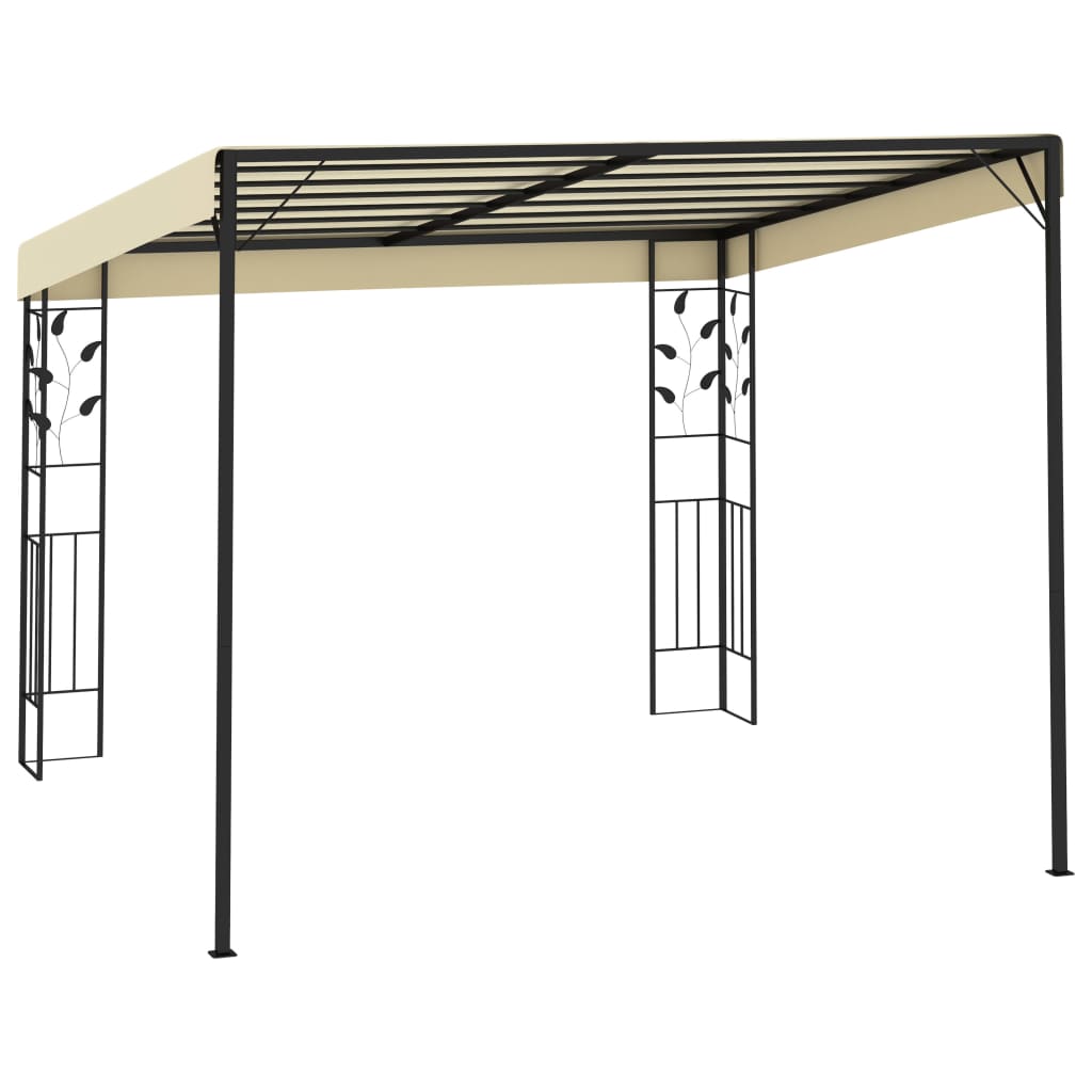 Wandprieel 3x3x2,5 m crème is nu te koop bij PeponiXL, paradijselijk wonen!