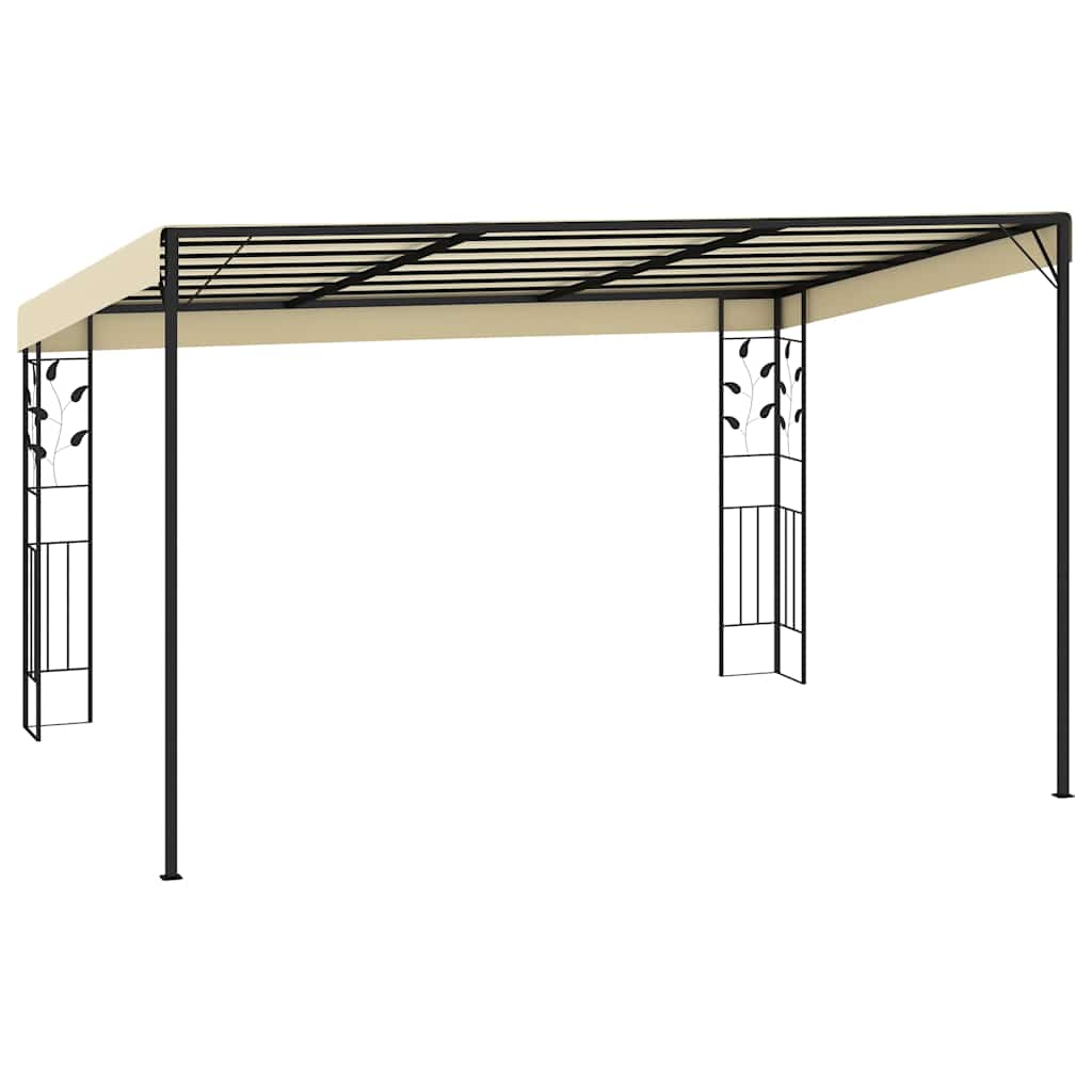 Wandprieel 4x3x2,5 m crème is nu te koop bij PeponiXL, paradijselijk wonen!