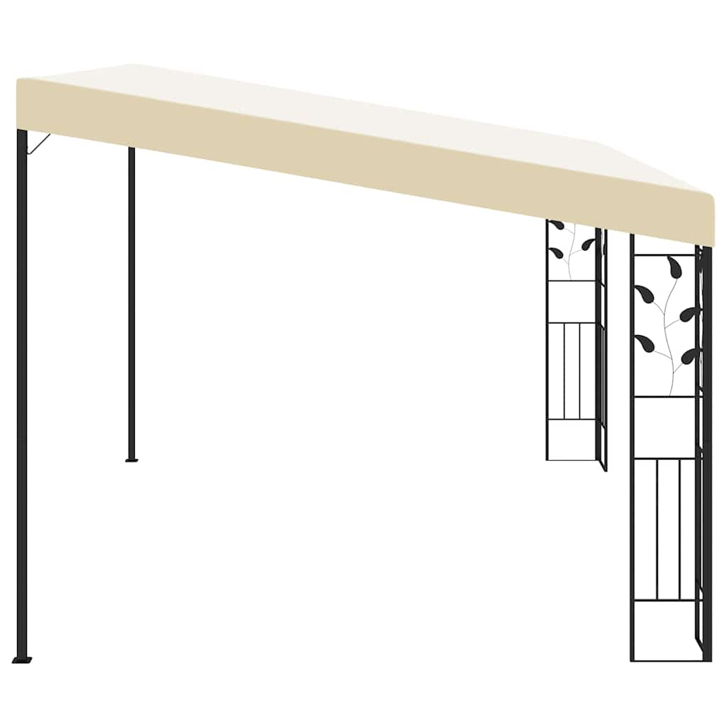 Wandprieel 4x3x2,5 m crème is nu te koop bij PeponiXL, paradijselijk wonen!