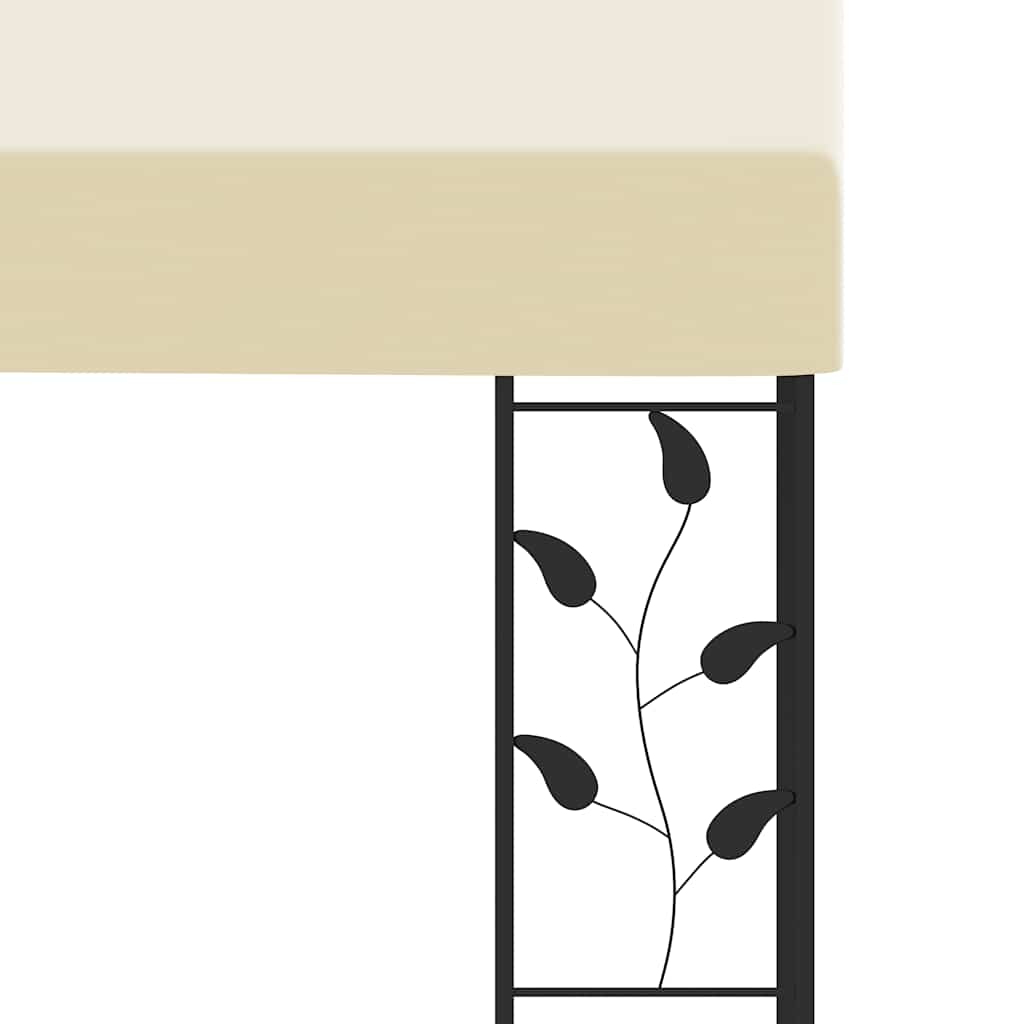 Wandprieel 4x3x2,5 m crème is nu te koop bij PeponiXL, paradijselijk wonen!