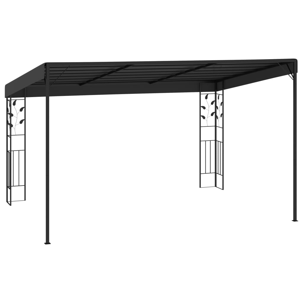 Wandprieel 4x3x2,5 m antraciet is nu te koop bij PeponiXL, paradijselijk wonen!