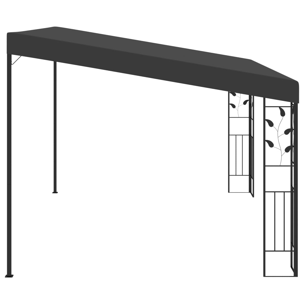 Wandprieel 4x3x2,5 m antraciet is nu te koop bij PeponiXL, paradijselijk wonen!
