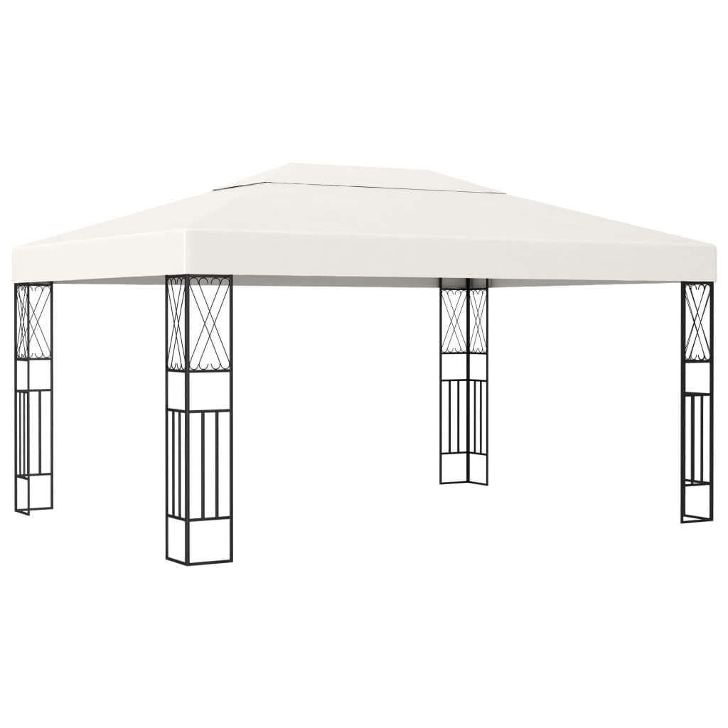 Prieel 3x4 m stof crème is nu te koop bij PeponiXL, paradijselijk wonen!