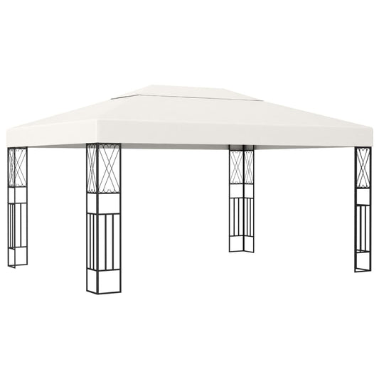 Prieel 3x4 m stof crème is nu te koop bij PeponiXL, paradijselijk wonen!