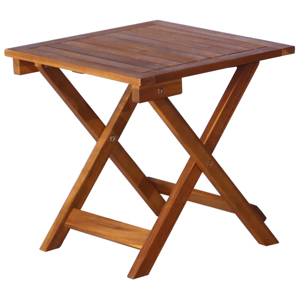 Ligbed met tafel massief acaciahout bruin is nu te koop bij PeponiXL, paradijselijk wonen!