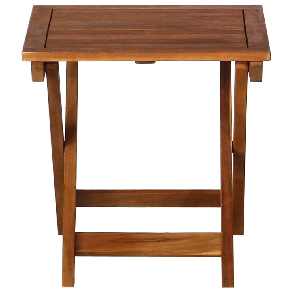 Ligbed met tafel massief acaciahout bruin is nu te koop bij PeponiXL, paradijselijk wonen!