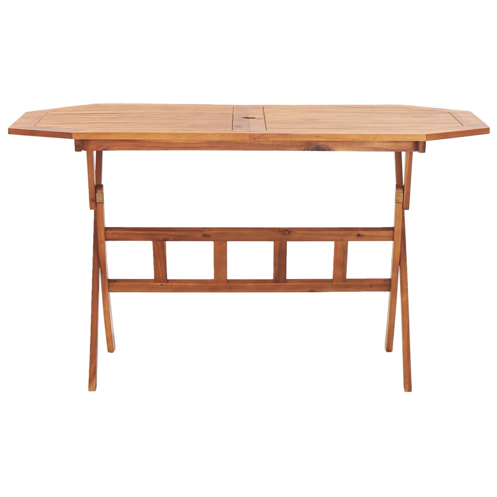 Tuintafel inklapbaar 135x85x75 cm massief acaciahout is nu te koop bij PeponiXL, paradijselijk wonen!
