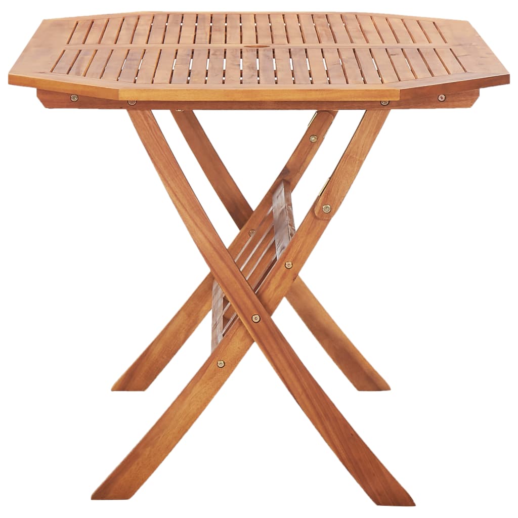 Tuintafel inklapbaar 135x85x75 cm massief acaciahout is nu te koop bij PeponiXL, paradijselijk wonen!