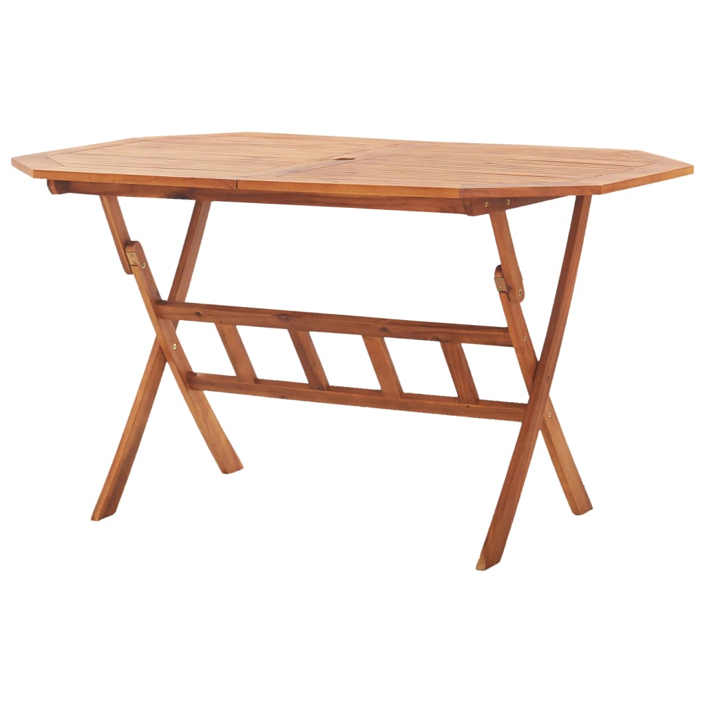 Tuintafel inklapbaar 135x85x75 cm massief acaciahout is nu te koop bij PeponiXL, paradijselijk wonen!