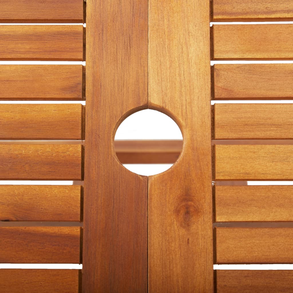 Tuintafel inklapbaar 135x85x75 cm massief acaciahout is nu te koop bij PeponiXL, paradijselijk wonen!