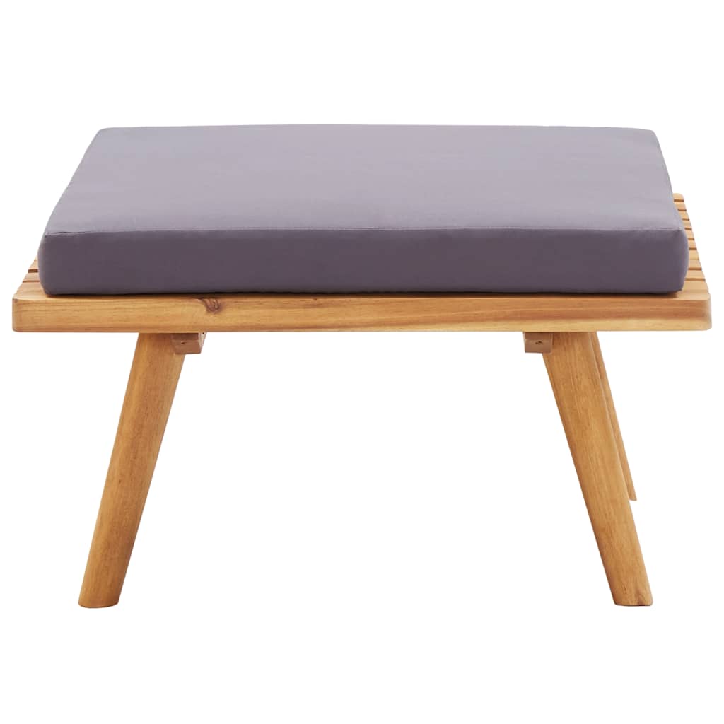 6-delige Loungeset massief acaciahout is nu te koop bij PeponiXL, paradijselijk wonen!