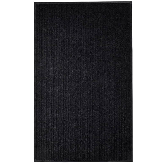 Deurmat 117x220 cm PVC zwart is nu te koop bij PeponiXL, paradijselijk wonen!