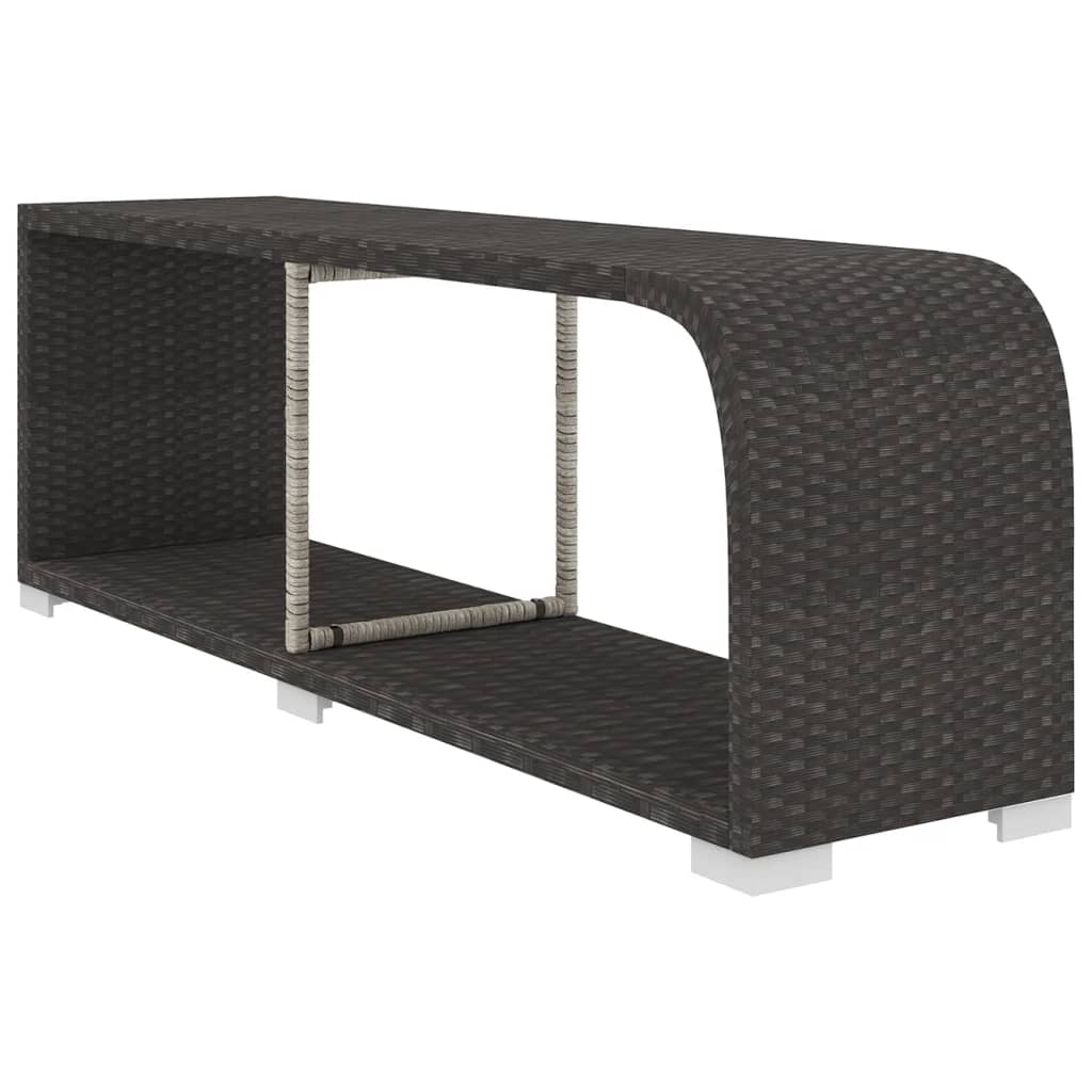 11-delige Loungeset met kussens poly rattan zwart is nu te koop bij PeponiXL, paradijselijk wonen!