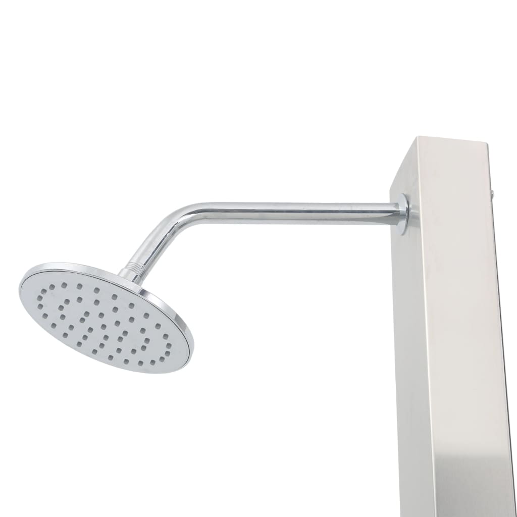Buitendouche recht roestvrij staal is nu te koop bij PeponiXL, paradijselijk wonen!
