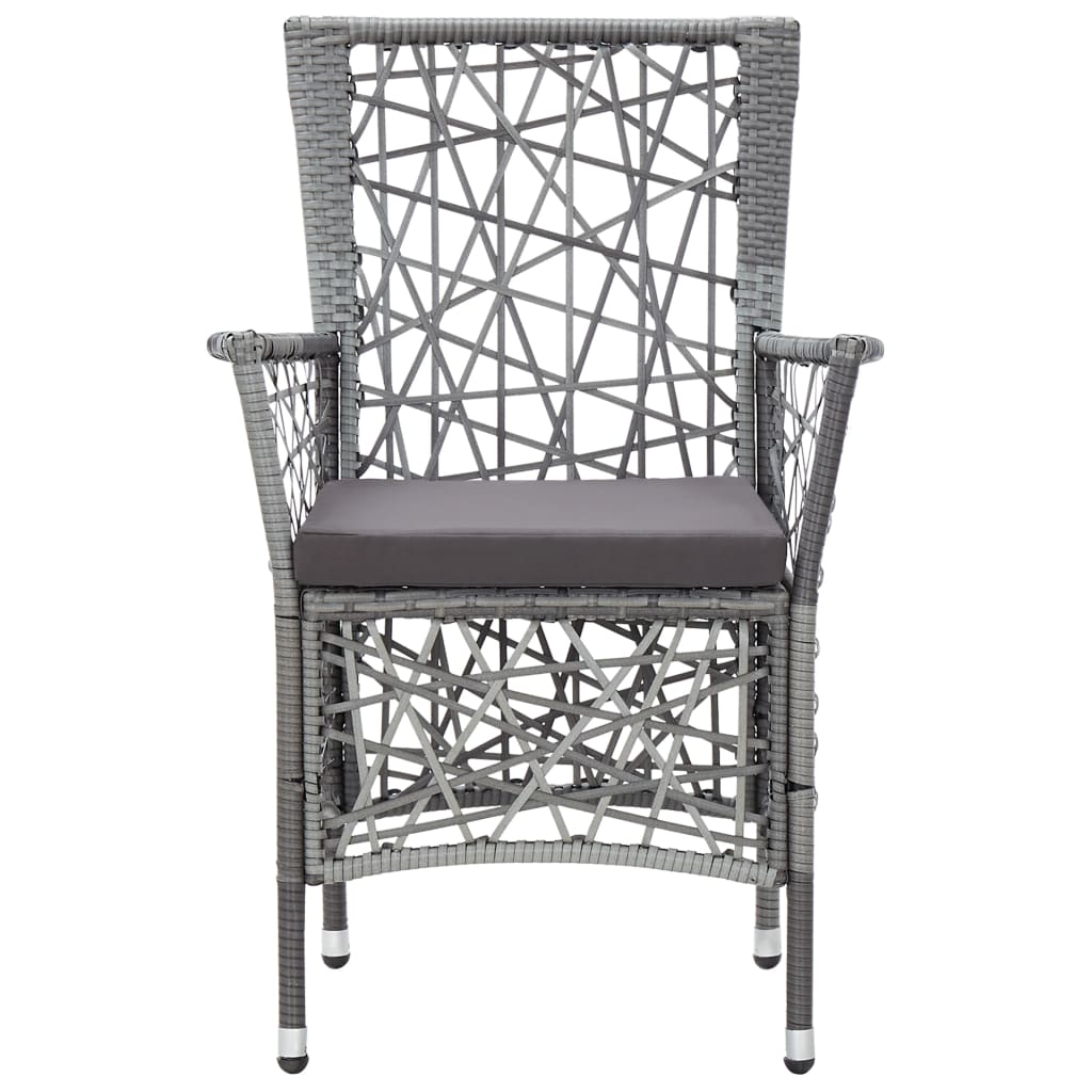 9-delige Tuinset poly rattan grijs is nu te koop bij PeponiXL, paradijselijk wonen!