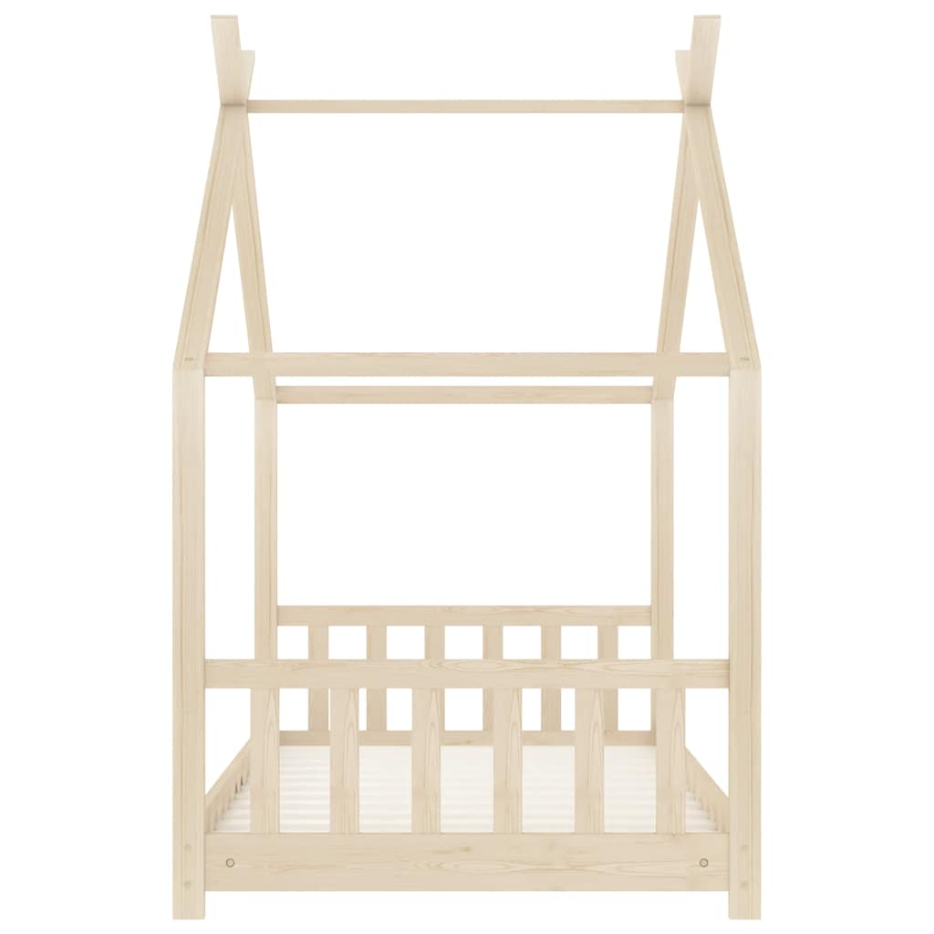 Kinderbedframe massief grenenhout 80x160 cm is nu te koop bij PeponiXL, paradijselijk wonen!