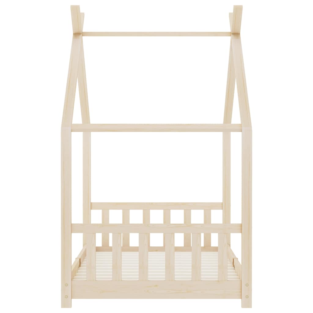 Kinderbedframe massief grenenhout 90x200 cm is nu te koop bij PeponiXL, paradijselijk wonen!